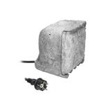 Gniazdo ogrodowe KAMIEŃ 4x2P+Z kabel gumowy H07RN-F 3x1,5mm2 3m 2 tryby pracy: automatyczny (max OR-