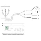 AUTOMAT ZMIERZCHOWY I=30A, OBUDOWA HERMETYCZNA, ZINTEGROWANA PUSZKA PRZYŁĄCZA IP65