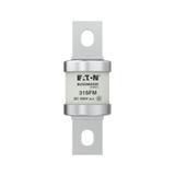 315A 690V AC BS88 HIGH SPEED FUSE Wkładka szybka 315A AC 690V DC 450V BS88 41x113 mm aR, 315FM EATON