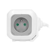 Przedłużacz 4 krotny ładowarka 2xUSB 1,4m H05VV-F 3x1mm2 szaro-biały OR-AE-13144 ORNO