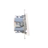 Simon 55 Przycisk zwierny podwójny zwierny bez piktogramu – osobne podświetlenie dla każdego klawisz