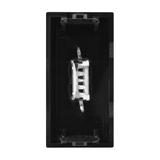 NOEN USB data, gniazdo modułowe 22,5x45mm USB data 2.0, czarne OR-GM-9010/B/USBDATA ORNO