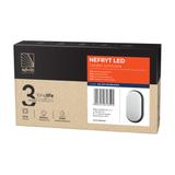 NEFRYT LED 10W, oprawa ogrodowa, 800lm, IP54, 4000K, czarna AD-OP-6110BLPM4 ORNO