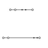 złączka dwupiętrowa L/N 3-przewodowa 2,5 mm2 szara