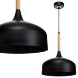 MILAGRO Lampa wisząca TAYLOR BLACK 1xE27 60W
