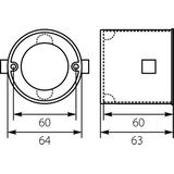 Puszka PKz-60 x60ep .łączona głeboka 13.90 OPATÓWEK