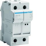 Rozłącznik bezpiecznikowy cylindryczny 1P+N 25A 8,5x31,5mm L32 LSN412 HAGER