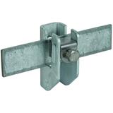 Wspornik ścienny do płaskownika gr. do 12 mm, ze śrubą M8, St/tZn