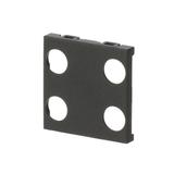 POKRYWA PRZYCISKU 2/4 KNX -KNX-ANTRACYT