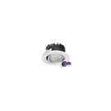 Oprawa sufitowa Downlight typu Spot LED 6W 550lm / all-in 2700/3000/4000K barwa neutralna ściemnialn