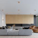 Sollux Kinkiet ORBIS naturalne drewno SL.0490