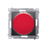 Simon 54 Sygnalizator świetlny LED – światło czerwone 230V czarny DSS2.01/49 KONTAKT
