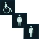 gallery Folia do lampy sygnalizacyjnej LED symbol WC WXA604 HAGER