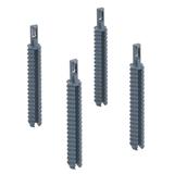 ZESTAW 4 ŚRUB DO REGULACJI GŁĘBOKOŚCI OSADZENIA 088080 W PODŁODZE BETONOWEJ, Legrand