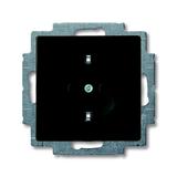 BASIC55 Gniazdo SCHUKO  czarny-chateau