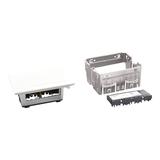 INCARA: POP UP - 4 MODUŁY MOSAIC 45-BIAŁY, Legrand