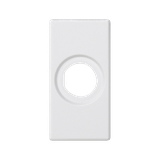 Simon Connect Płytka K45/2 225x45mm z otworem ?14mm czysta biel