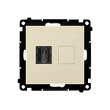 Simon 55 Gniazdo HDMI Szampański mat TGHDMI.01/144 KONTAKT