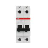 S202M-B50UC Wyłącznik nadprądowy 10kA AC/DC 2P B50A 2CDS272061R0505 ABB