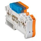 ZŁĄCZKA SPRĘŻYNOWA ROZŁĄCZANA 2 PRZEWODOWA 2,5MM2 POMARAŃCZOWA, Legrand