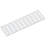 ramka z oznacznikami 10x310 320..400 nadruk czerwony