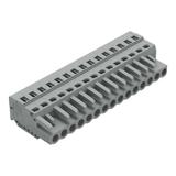 Gniazdo MCS‑MIDI Classic 15‑biegunowe szare raster 5mm 231‑115/026‑000 /25szt./ WAGO