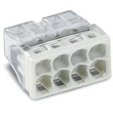 Szybkozłączka 8x 0,5-2,5mm2 transparentna/jasnoszara /50szt./ 2273-208 WAGO