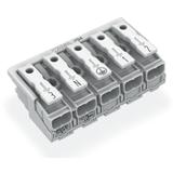 złączka zasilająca 5-biegunowa bez stopek bez styku PE