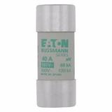 C22M40S Wkładka cylindryczna z wybijakiem 22x58 40A GG 690V AC C22M40S EATON