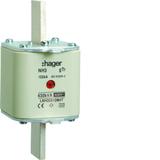 Wkładka bezp. nożowa NH3 wsk.podw. uchwyt nieiz. gTr 910A 400VAC LNH30910M4T HAGER