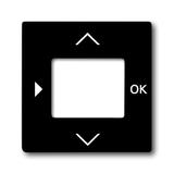 BASIC55 Pokrywka do zegara sterujacego lub regulatora Do 6455, 6456, 1098 U/UF czarny-chateau