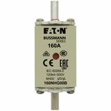 NH FUSE 160A 500V GG/GL SIZE 00 Wkładka NH00 160A 500V GL/GG podwójny wskaźnik 160NHG00B EATON