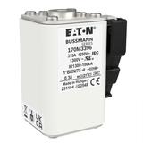 FUSE 315A 1250V 1*BKN/75 AR CU Wkładka szybka 315A AC 1250V rozmiar 1 45x59x75 mm aR 170M3396 EATON