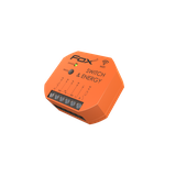 SWITCH & ENERGY Pojedynczy przekaźnik Wi-Fi 230V z funkcją monitorowania parametrów sieci.