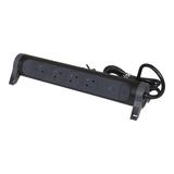 PRZEDŁUŻACZ PREMIUM, OBROTOWY, 4X2P+Z, Z OGRANICZNIKIEM PRZEPIĘĆ, Z PRZEWODEM 1.5 METRA 3X1.0 MM2 -