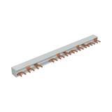 EVGK-3PHAS/N/8MODUL/LS Szyna łączeniowa 3+N 8MU do łączenia wyłączników różnicowoprądowych 3-faz. z