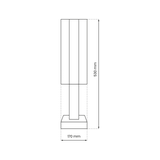 Milagro lampa stołowa LED Ray 12W 840lm 4000K ML170
