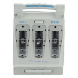 Rozłącznik bezp. poziomy 400A AC 690V NH2 AC23B 3P IEC montaż na płycie montaż śrub. (M10) EBH2O3TM1