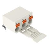 Gniazdo picoMAXeCOM raster 7,5mm 2‑biegunowe z kątowymi pinami lutowniczymi z płytką 2092‑3352 /100szt./ WAGO