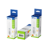 ŻARÓWKA LED, C30, 14 LED SMD 2835, CIEPŁY BIAŁY, E27, 6W, AC220-240V, KĄT ŚWIECENIA 160*, 470LM