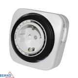 PROGRAMATOR MECHANICZNY 24H SCHUKO-MINI