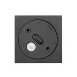 MEGY DLS GU10 downlight max 50W, IP54, kwadrat, czarny, aluminium AD-OD-6143BGU10 ORNO