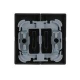 CARAT/FUTURE  Klawisz z nadrukiem Do wyłącznika/przycisku żaluzjowego antracyt