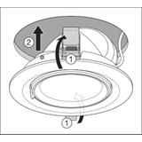 Oprawa SPOT VARIO DN170 35W 4000K 24DEG WT