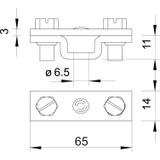 831/40, UCHW.PRZEW.ZATRZASK.TAŚM.40MM