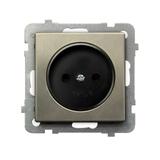 SONATA Gniazdo pojedyncze - kolor nowe srebro