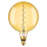 Żarówka LED Vintage 1906 LED CL GLOBE200 FIL GOLD 28 non-dim 5W/820 E27 4058075092013 LEDVANCE