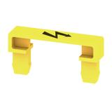 WAD 4 GE BED Pokrywa złącza, PA 66, żółty, Wysokość: 19.8 mm, Szerokość: 4.5 mm, Głębokość: 9.6 mm /50szt./ 1072000000 WEIDMÜLLER