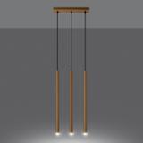 Sollux Lampa wisząca PASTELO 3L złota SL.1171