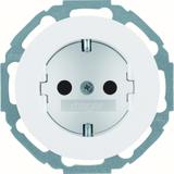 R.classic Gniazdo SCHUKO biały Berker 47552089 WLS1200WG HAGER